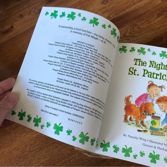 Children’s book: The Night Before St. Patrick’s Day paperback - Picture 2 of 5
